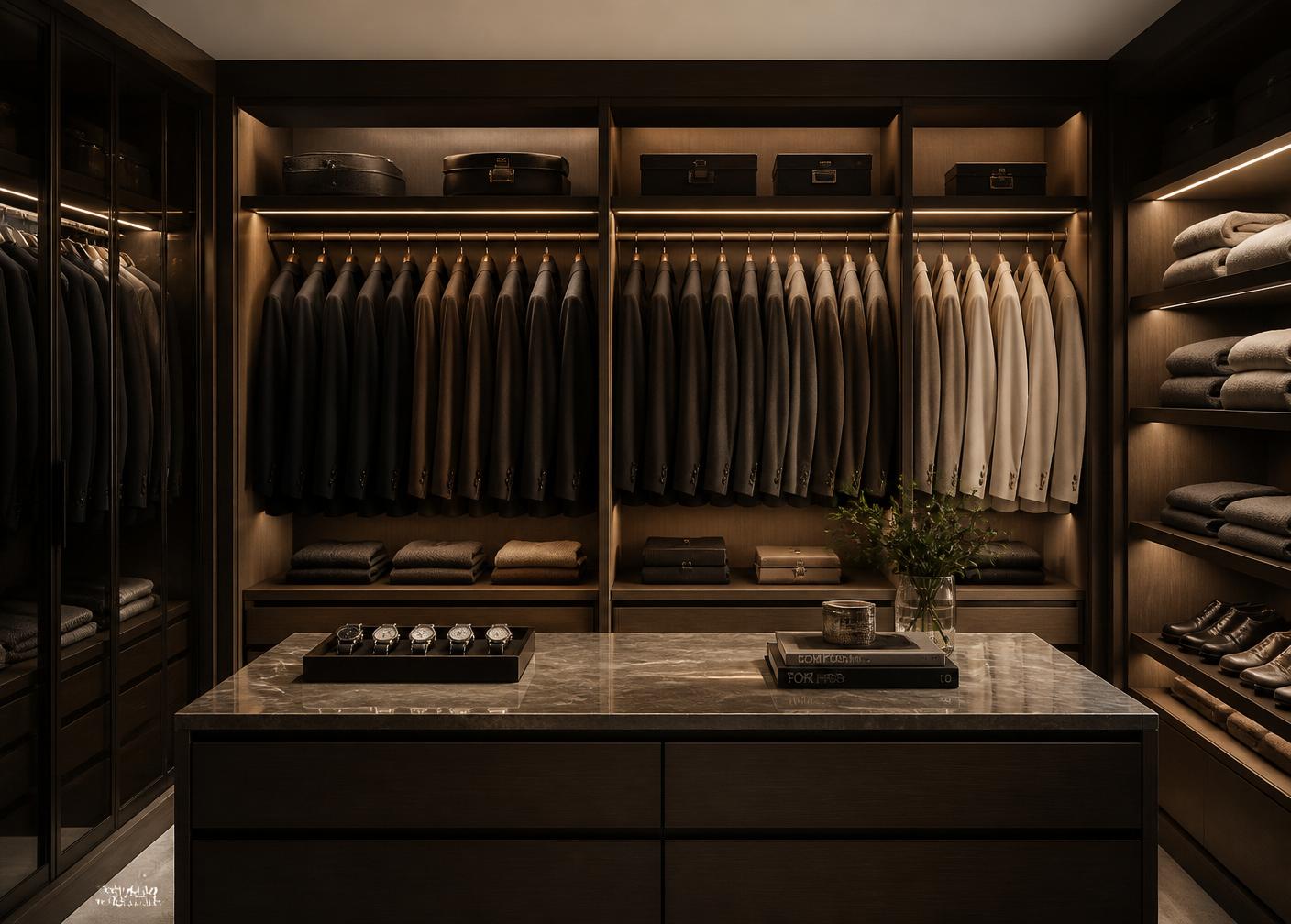 Luxury closet consultation